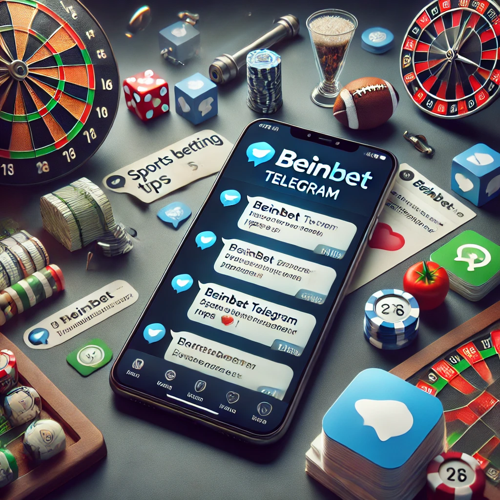 Beinbet resmi Telegram kanalı tanıtım görseli